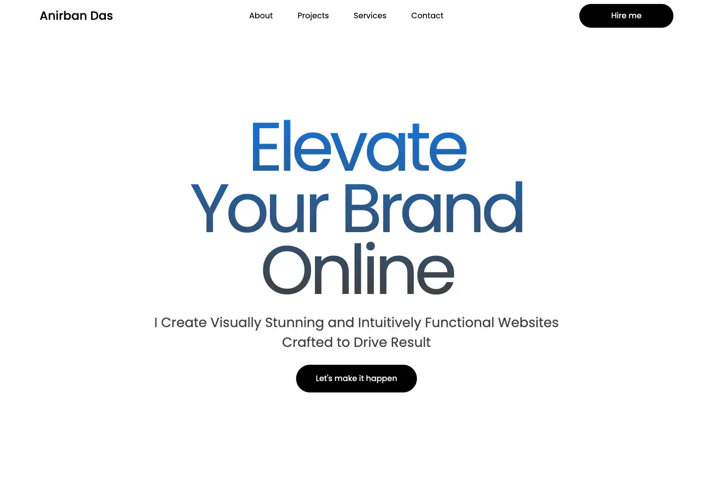 Anirban Das - Fullstack Developer & UX Designer